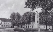 Liebenau/ Lubrza-  Markt mit