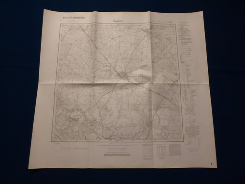 Landkarte meßtischblatt 3856 - landkarte,