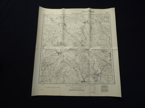 Landkarte meßtischblatt 2959 - landkarte,